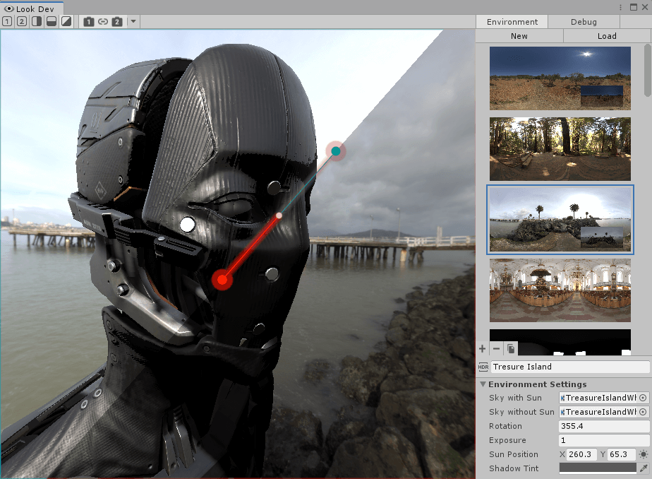 Split-screen viewport view.